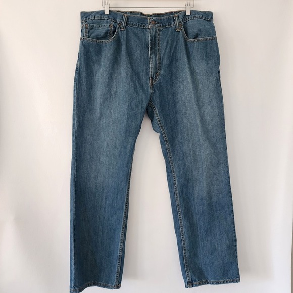 Levi's‎ 559 medium wash straight leg jeans mens size 40x30 - Picture 1 of 7